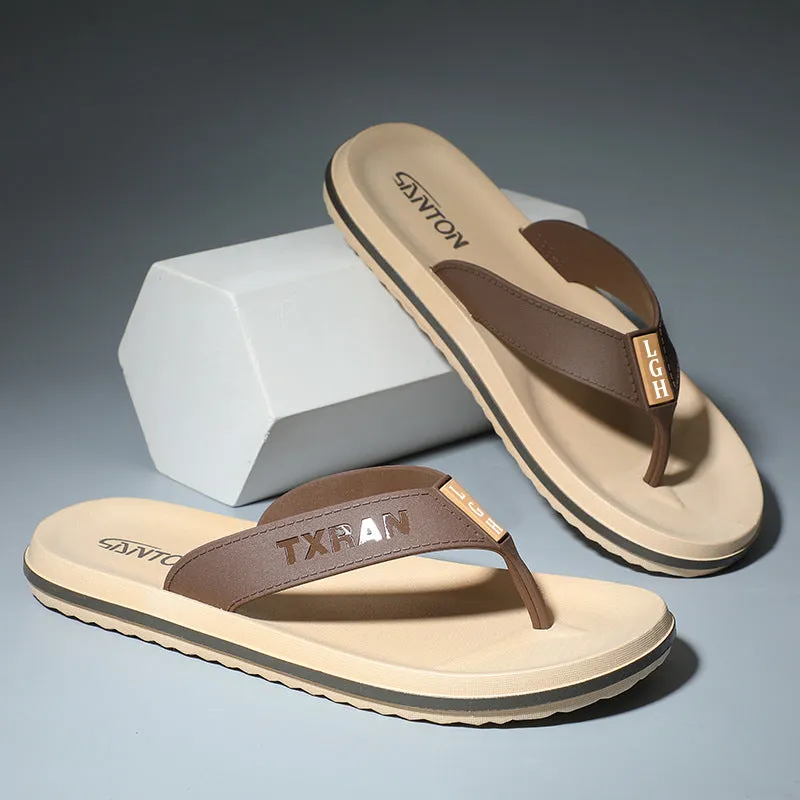 INSTOCK- Summer outer wear non-slip men's slippers