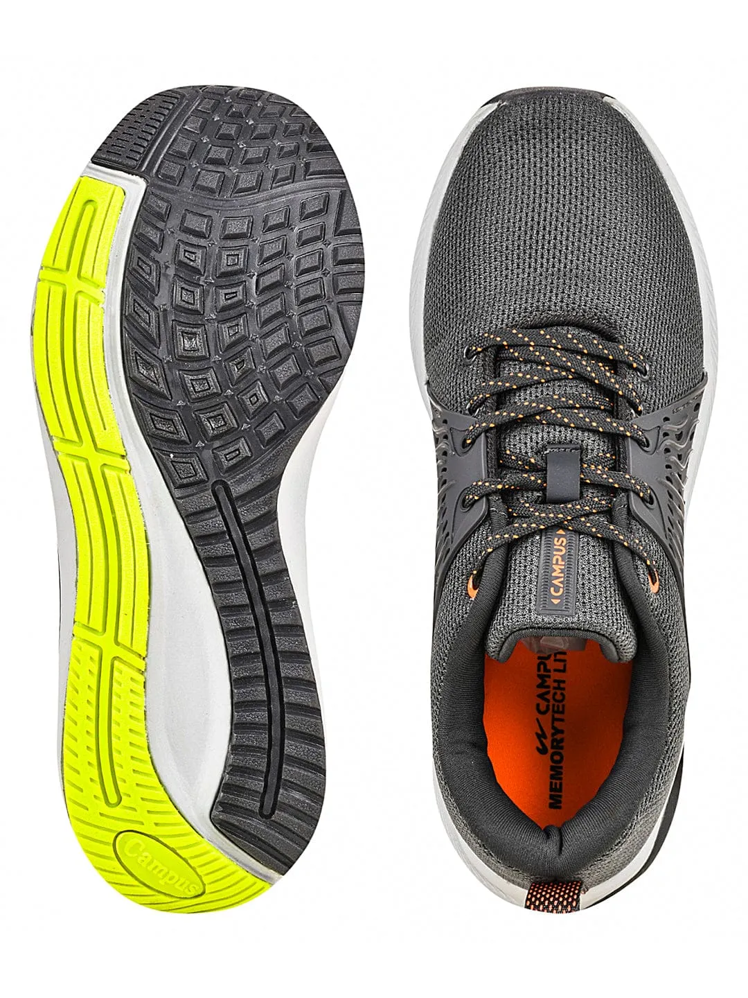 INTENSE PRO Grey Men's Running Shoes