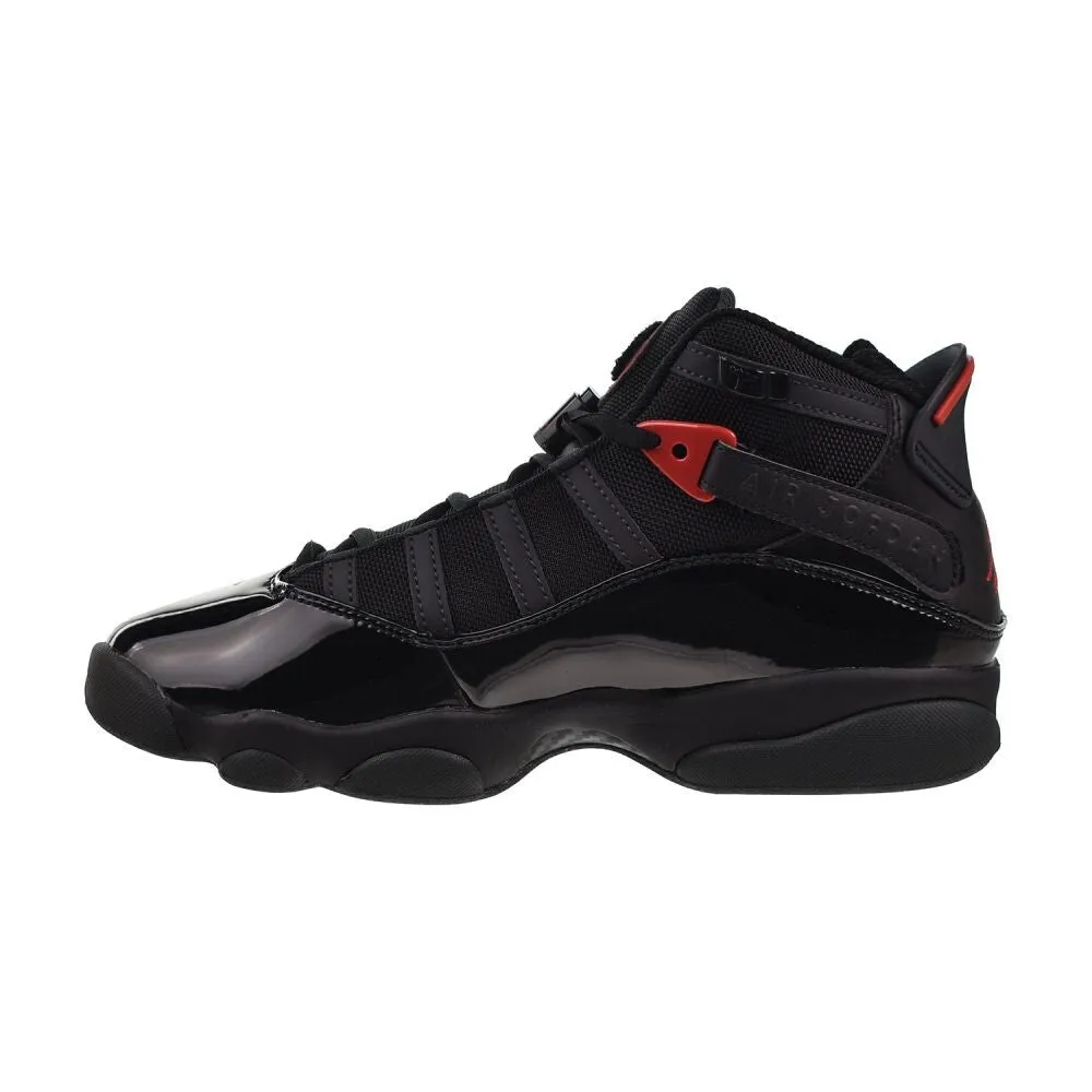 Jordan 6 Rings Men's Shoes Black/Anthracite/Red 322992-026