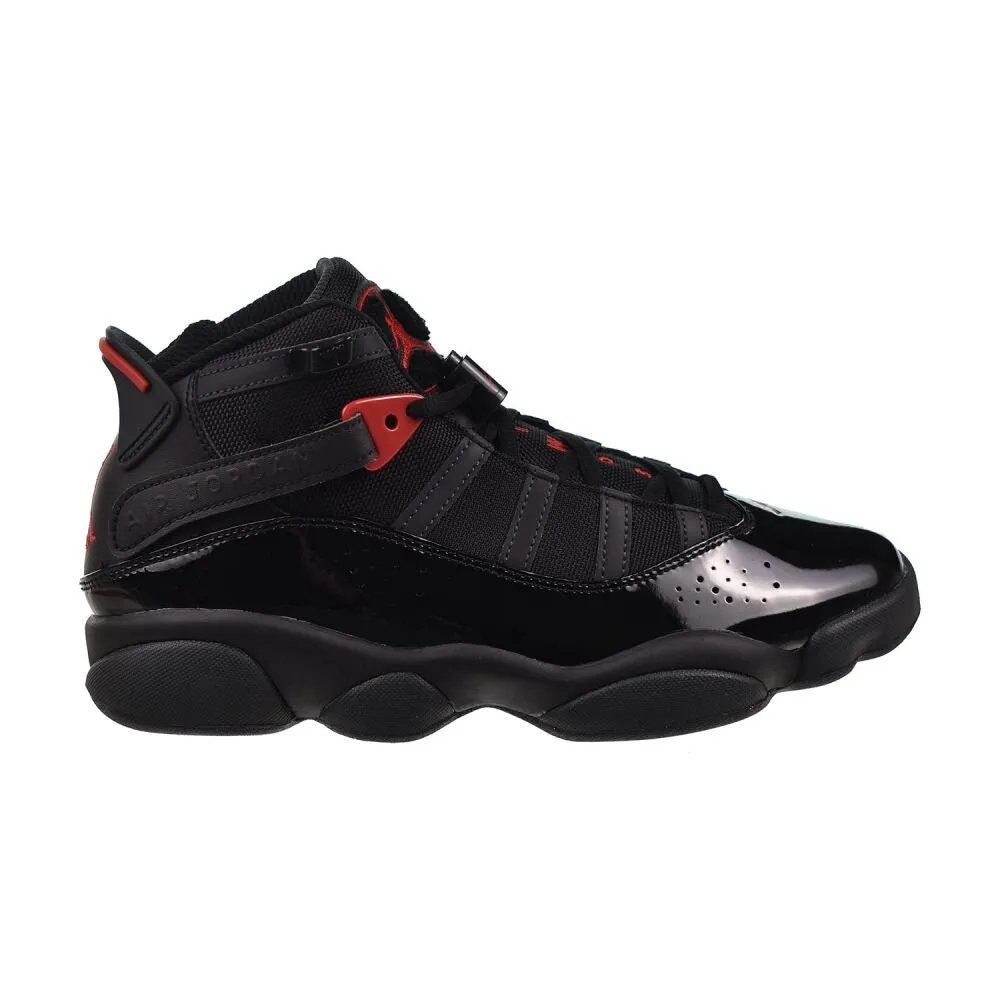 Jordan 6 Rings Men's Shoes Black/Anthracite/Red 322992-026