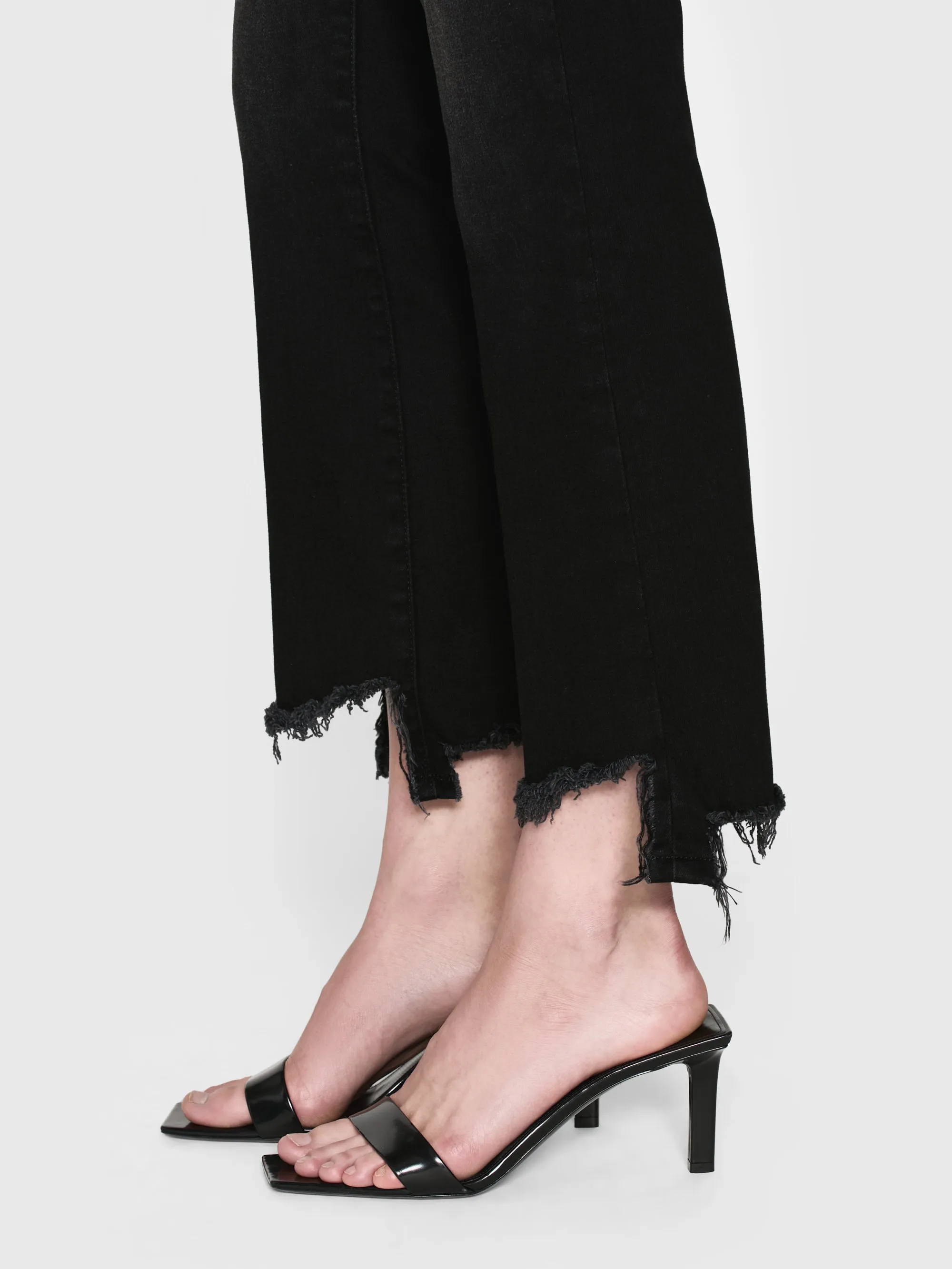 Le Crop Mini Boot -- Tilt Stiletto Hem