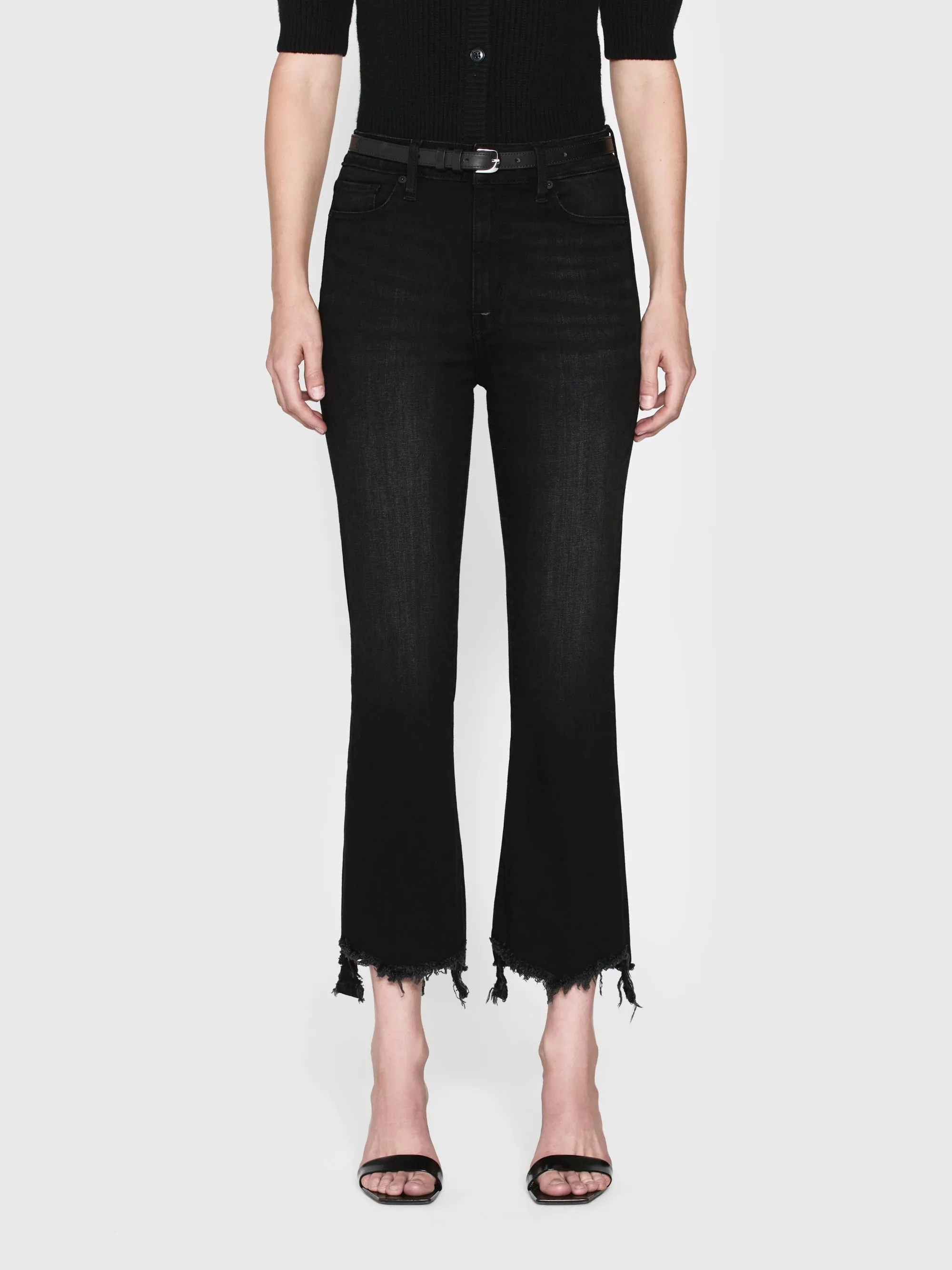 Le Crop Mini Boot -- Tilt Stiletto Hem