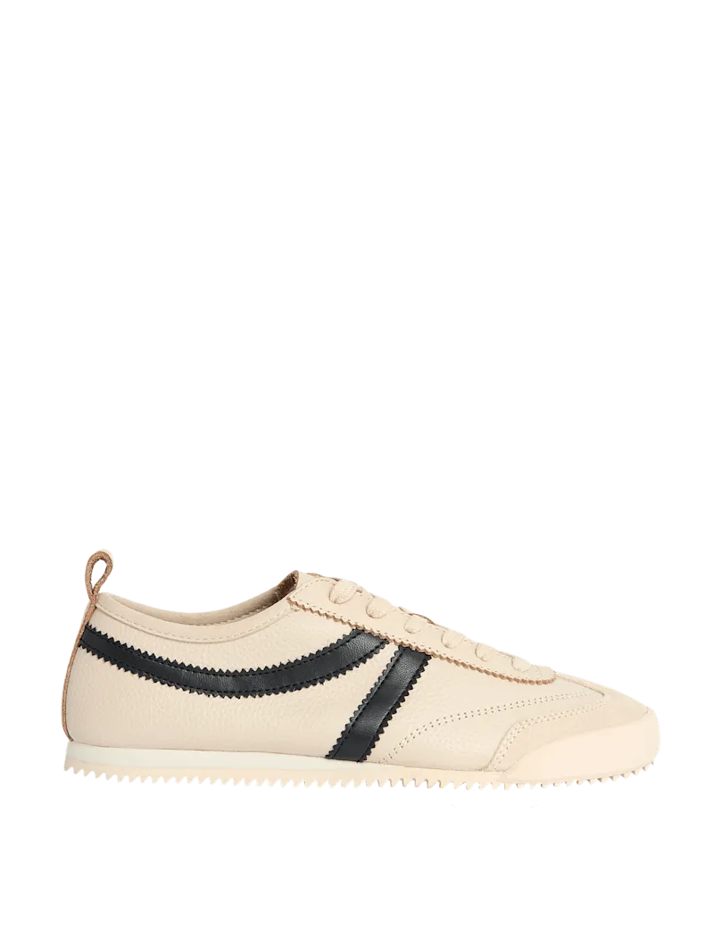 Leather Stripe Trainers