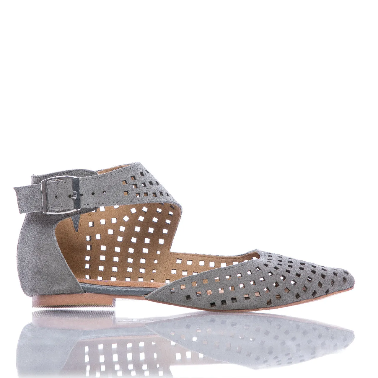 Leola - Closed Toe Dance Flats (Street Sole)