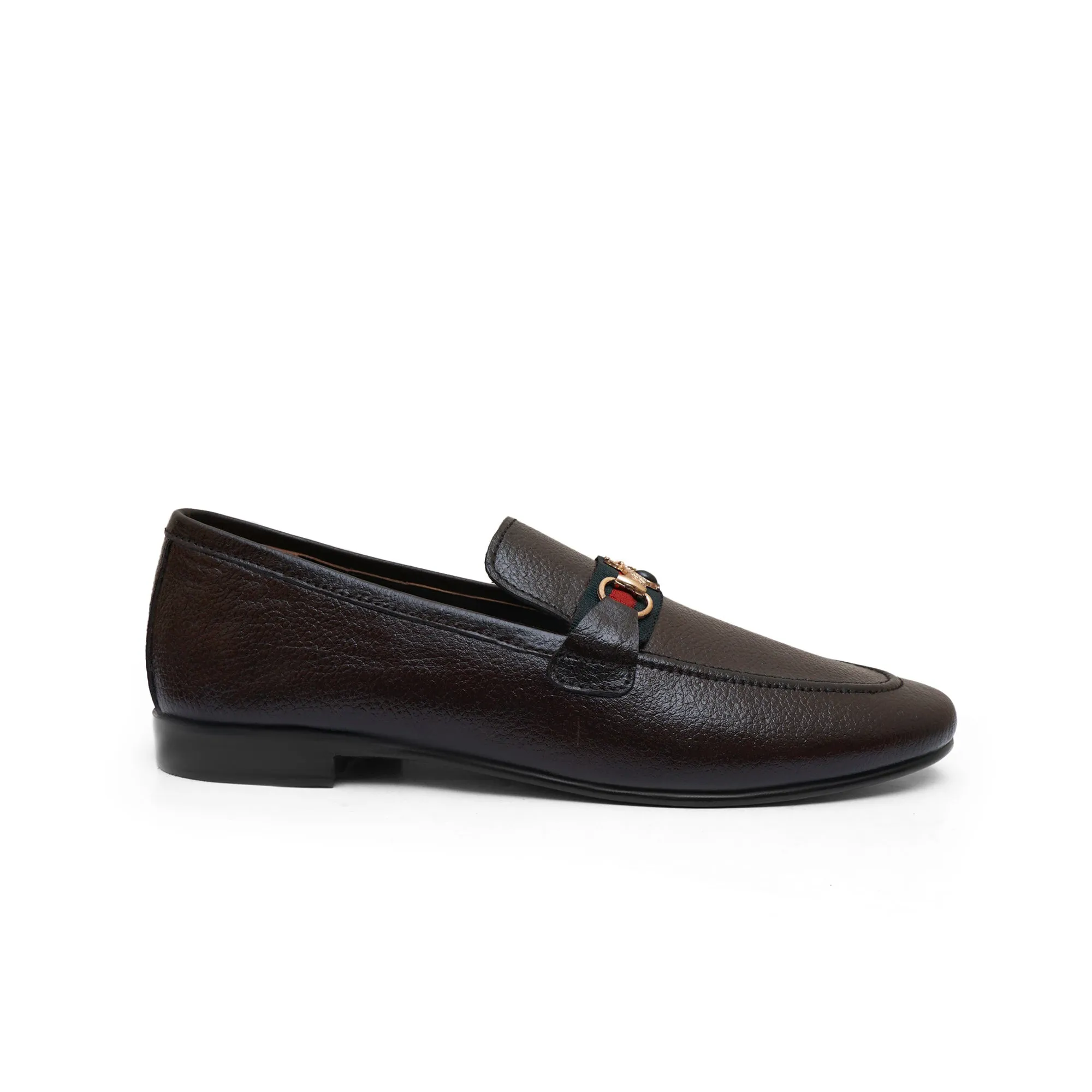 LS Pure Leather Walnut Buckle Formal Shoes LS-423