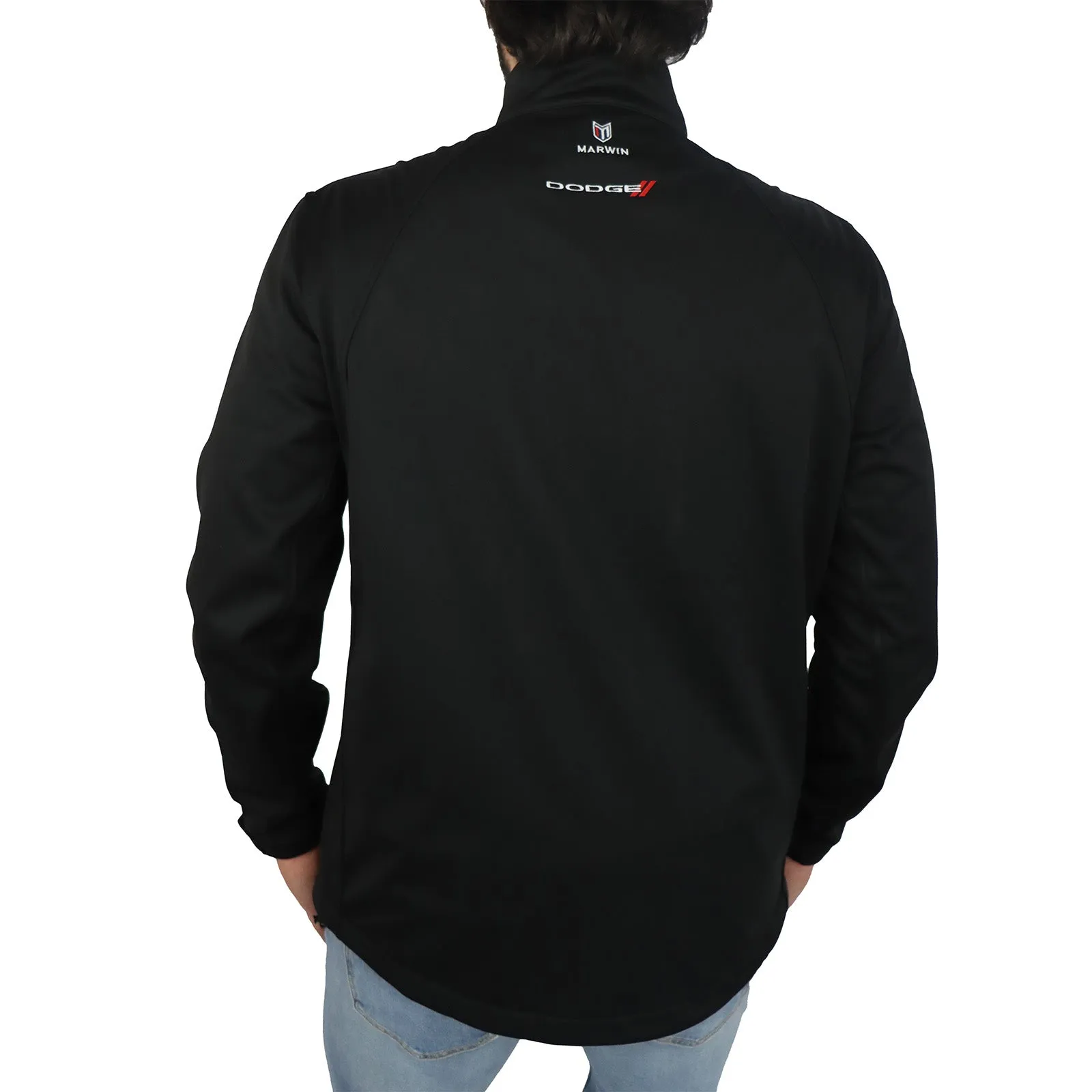Marwin Sports Dodge Demon Softshell Men's Jacket - Black