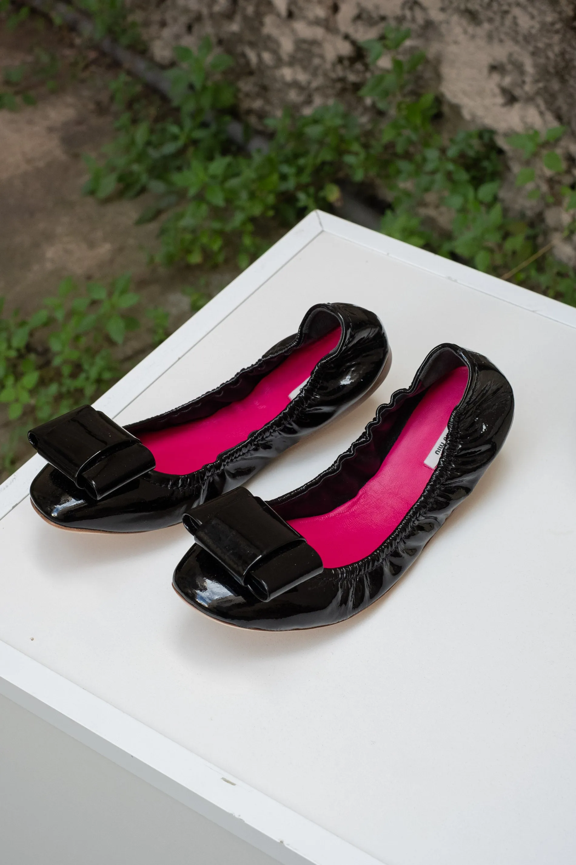 Miu Miu Patent Ballet Flat