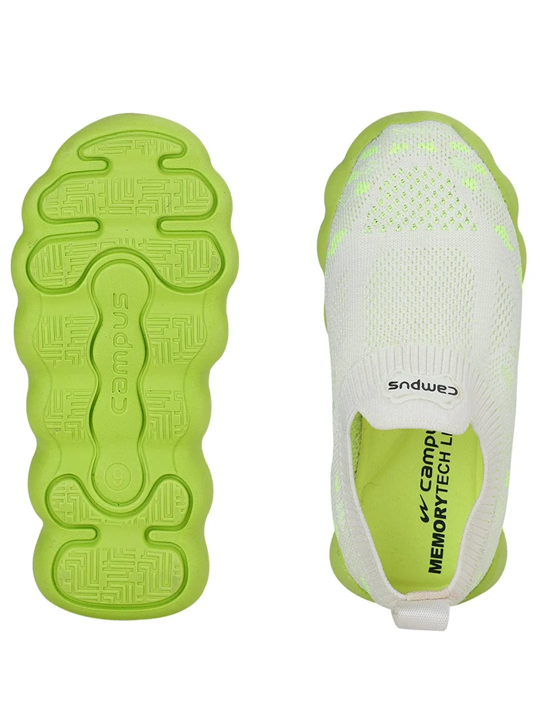 MOGALI White Kid's Casual Shoes