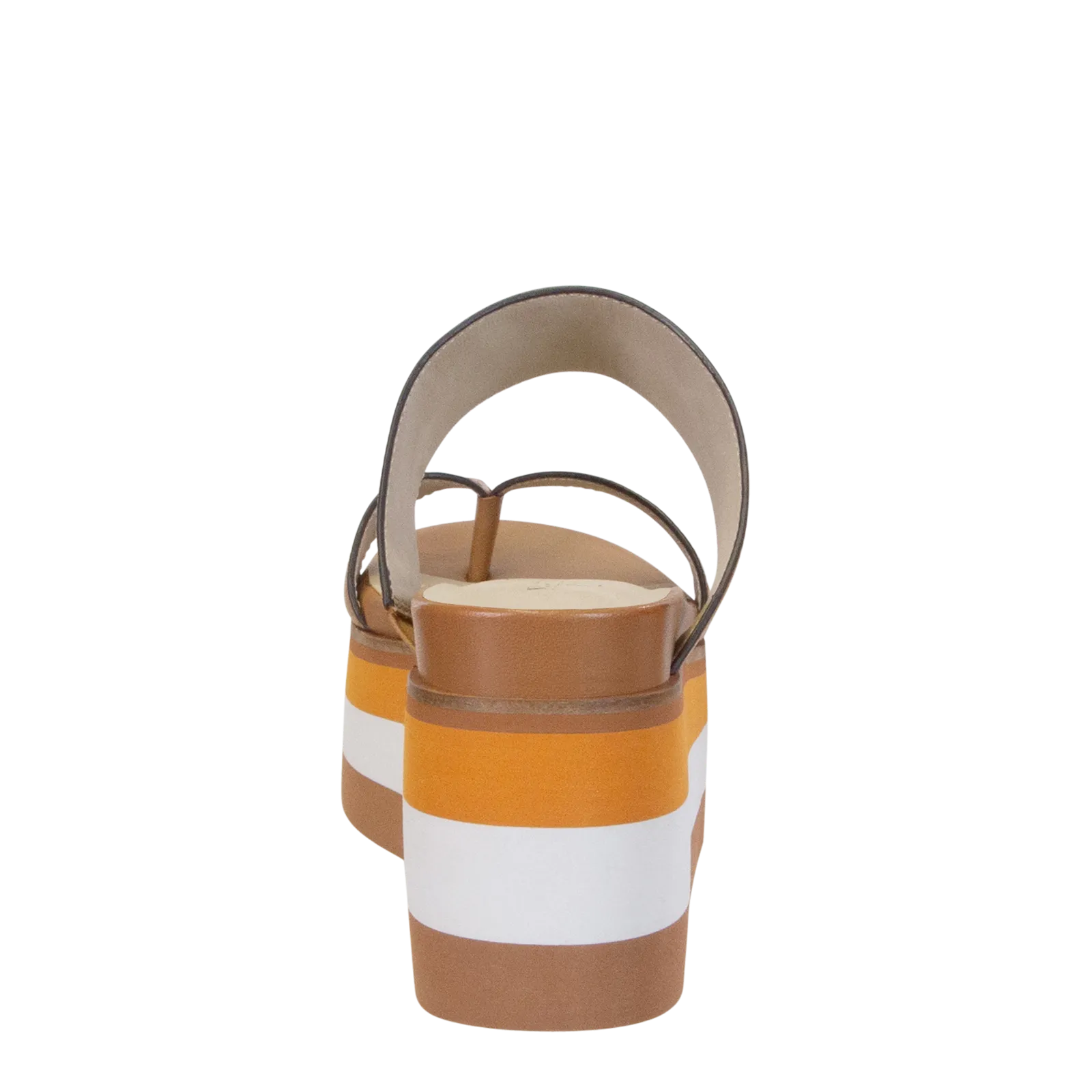 NAKED FEET - FLUX in TAN Wedge Sandals