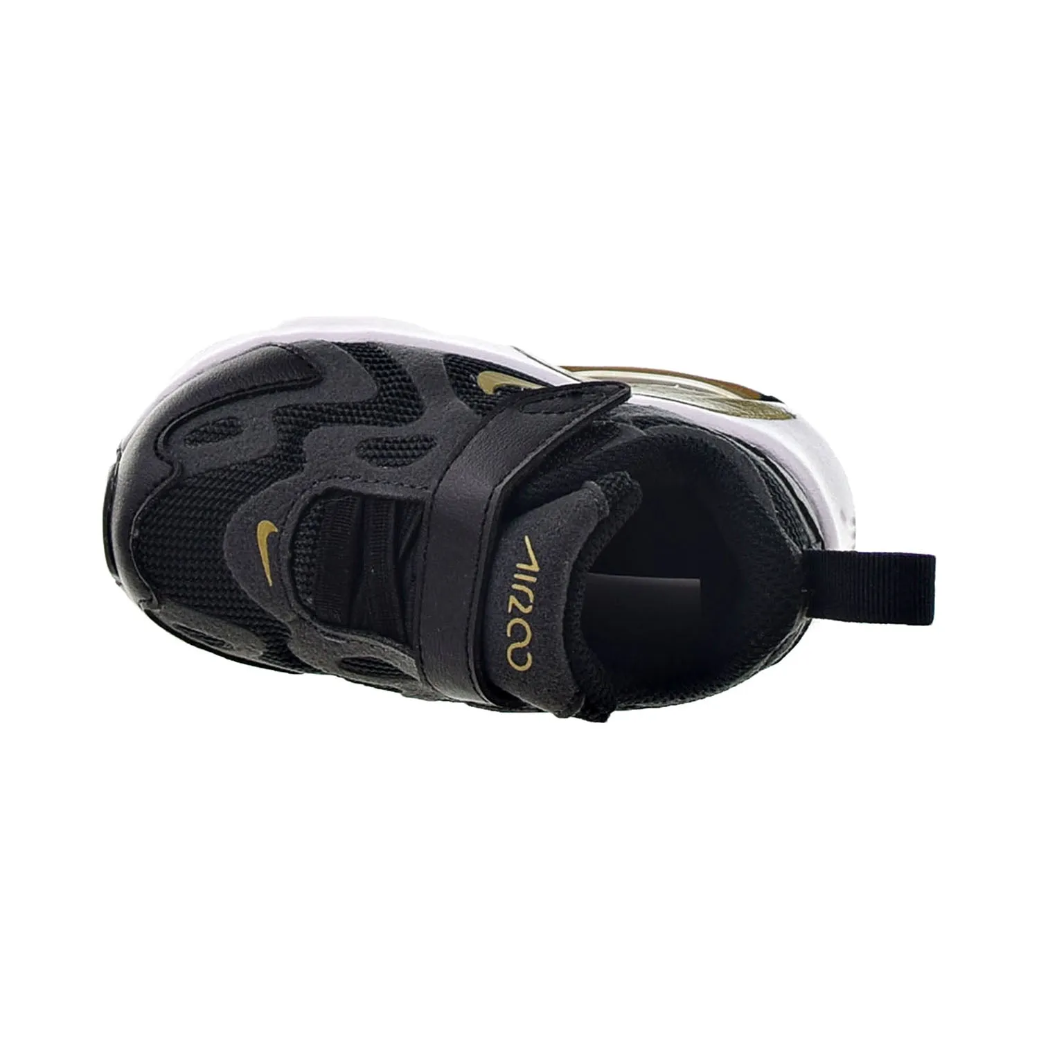 Nike Air Max 200 Toddlers' Shoes Black-Metallic Gold-Antracite