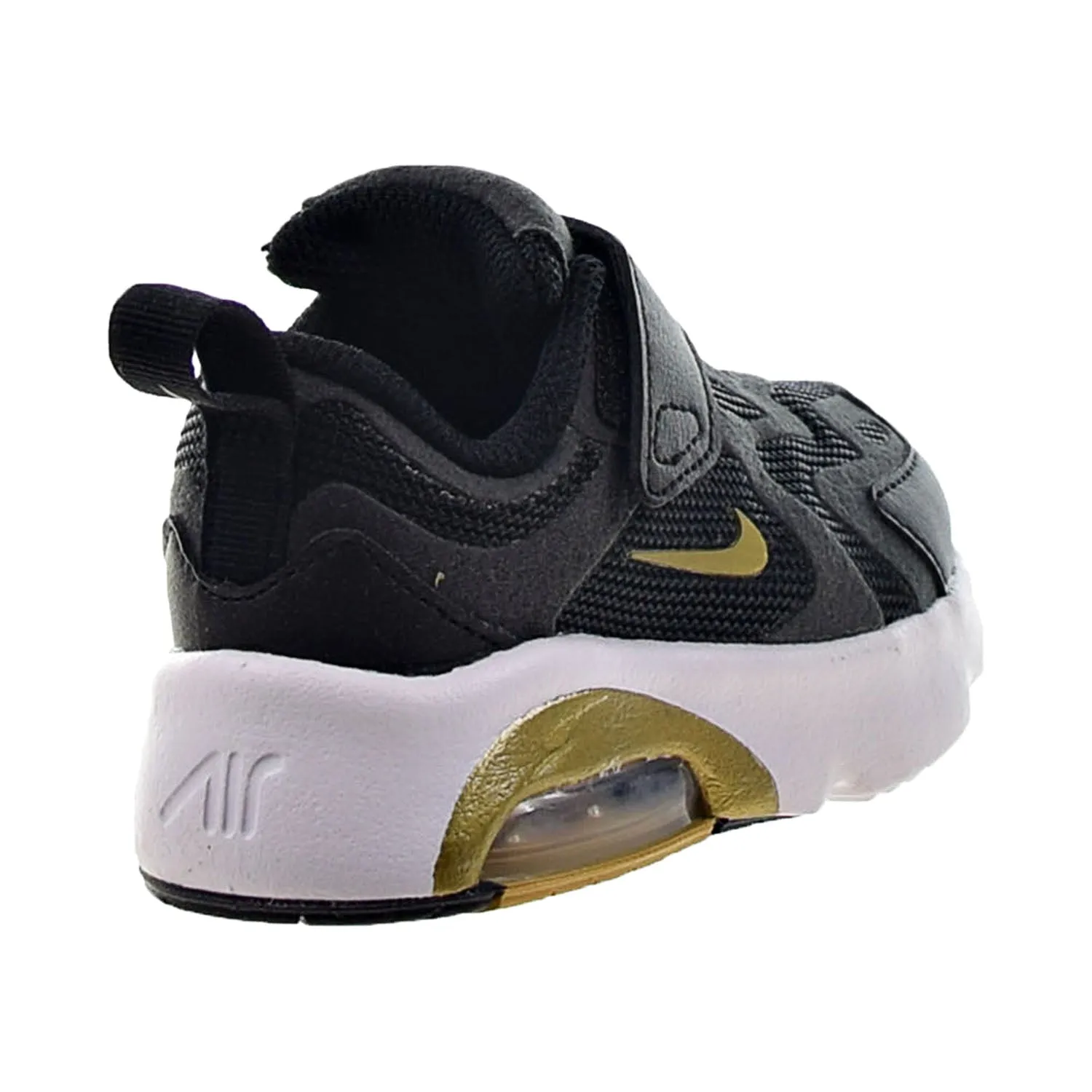 Nike Air Max 200 Toddlers' Shoes Black-Metallic Gold-Antracite