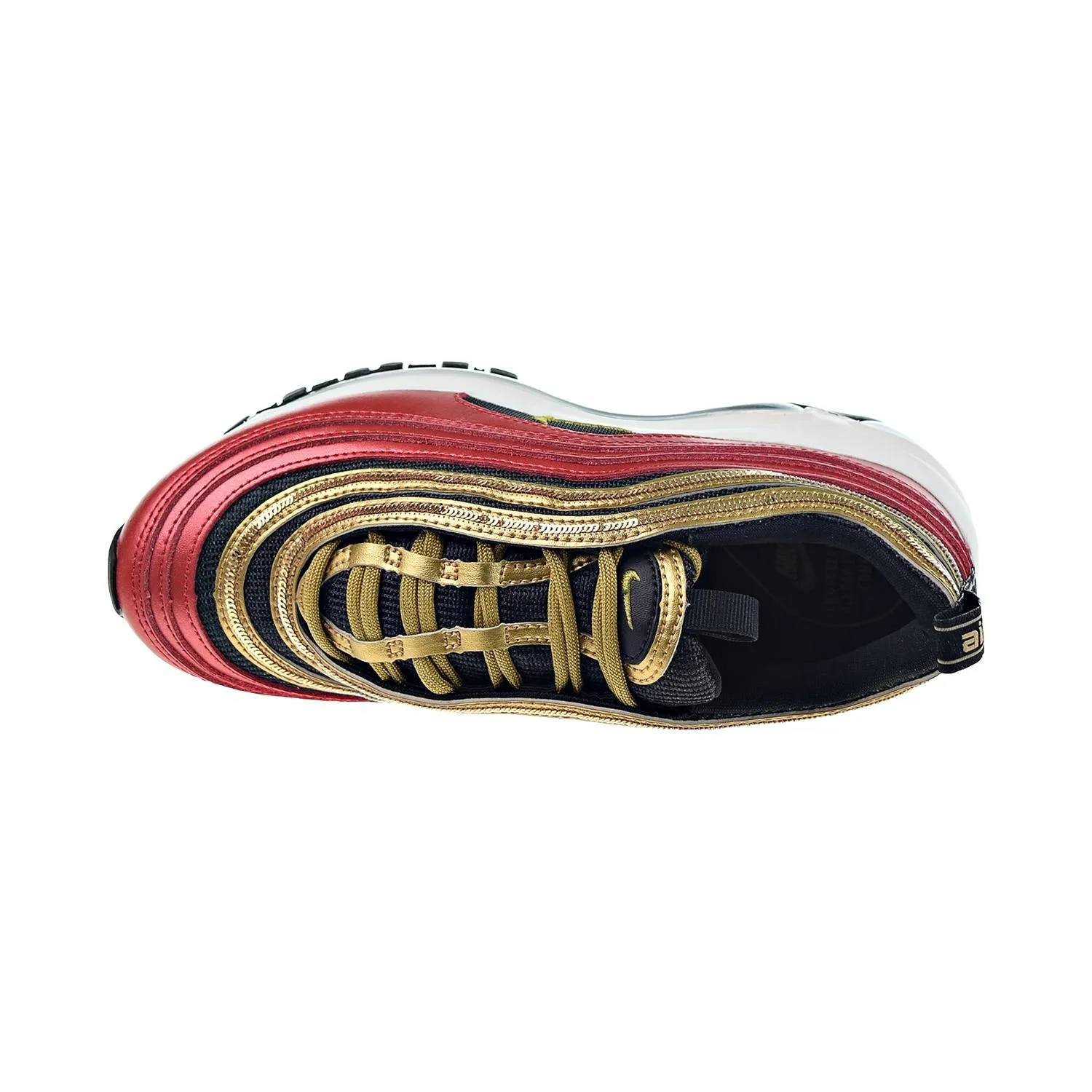 Nike Air Max 97 Women's Shoes University Red-Metalic Gold