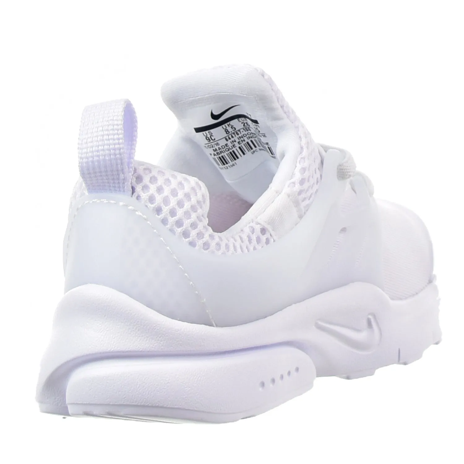 Nike Little Presto (TD) Toddler Shoes White/White/White