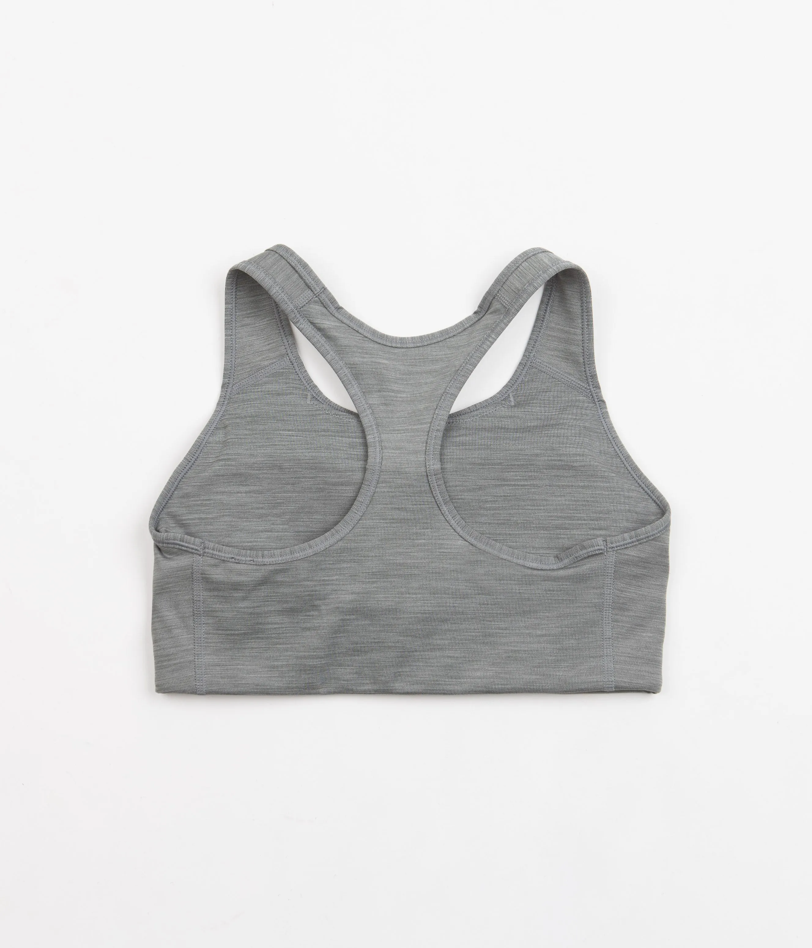 Nike Womens Dri-FIT Medium Support 1 Piece Pad Sports Bra - Smoke Grey / Heather / Black