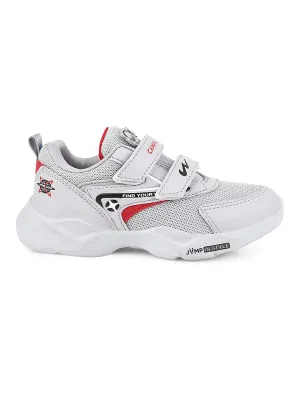 NINZA JR V Grey Kid's Running Shoes