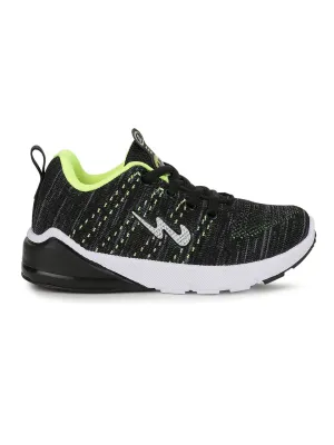 NT-357 Black Kid's Running Shoes