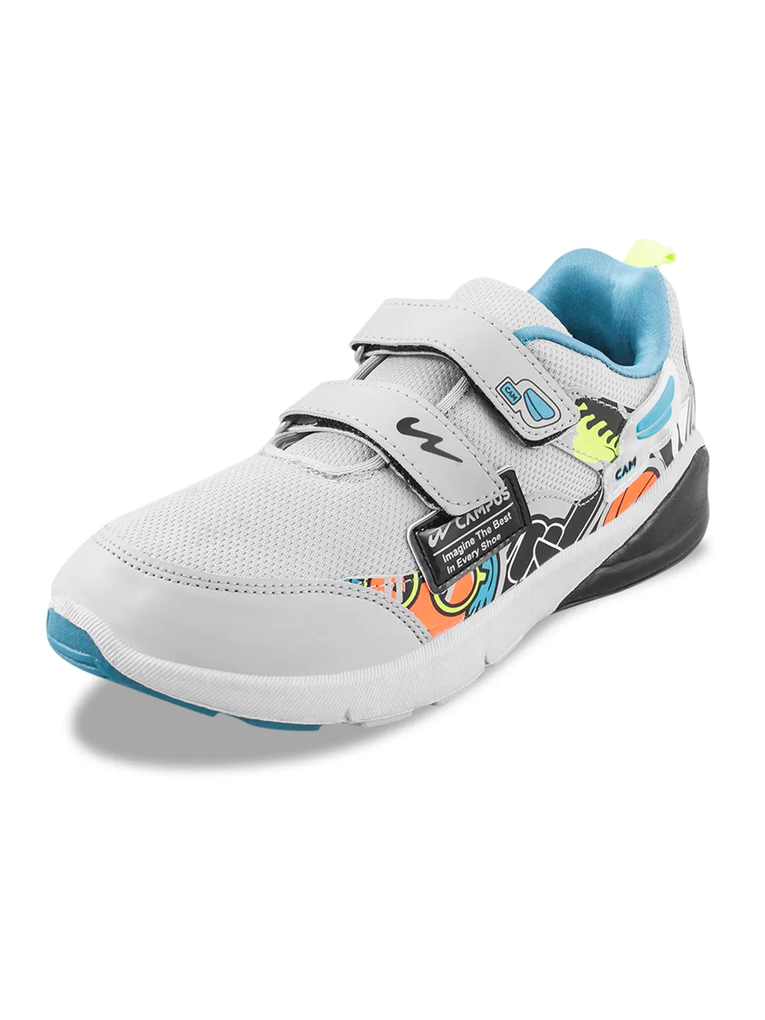 NT-567V Grey Child Running Shoes