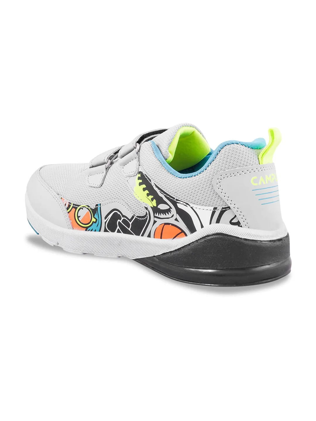 NT-567V Grey Child Running Shoes