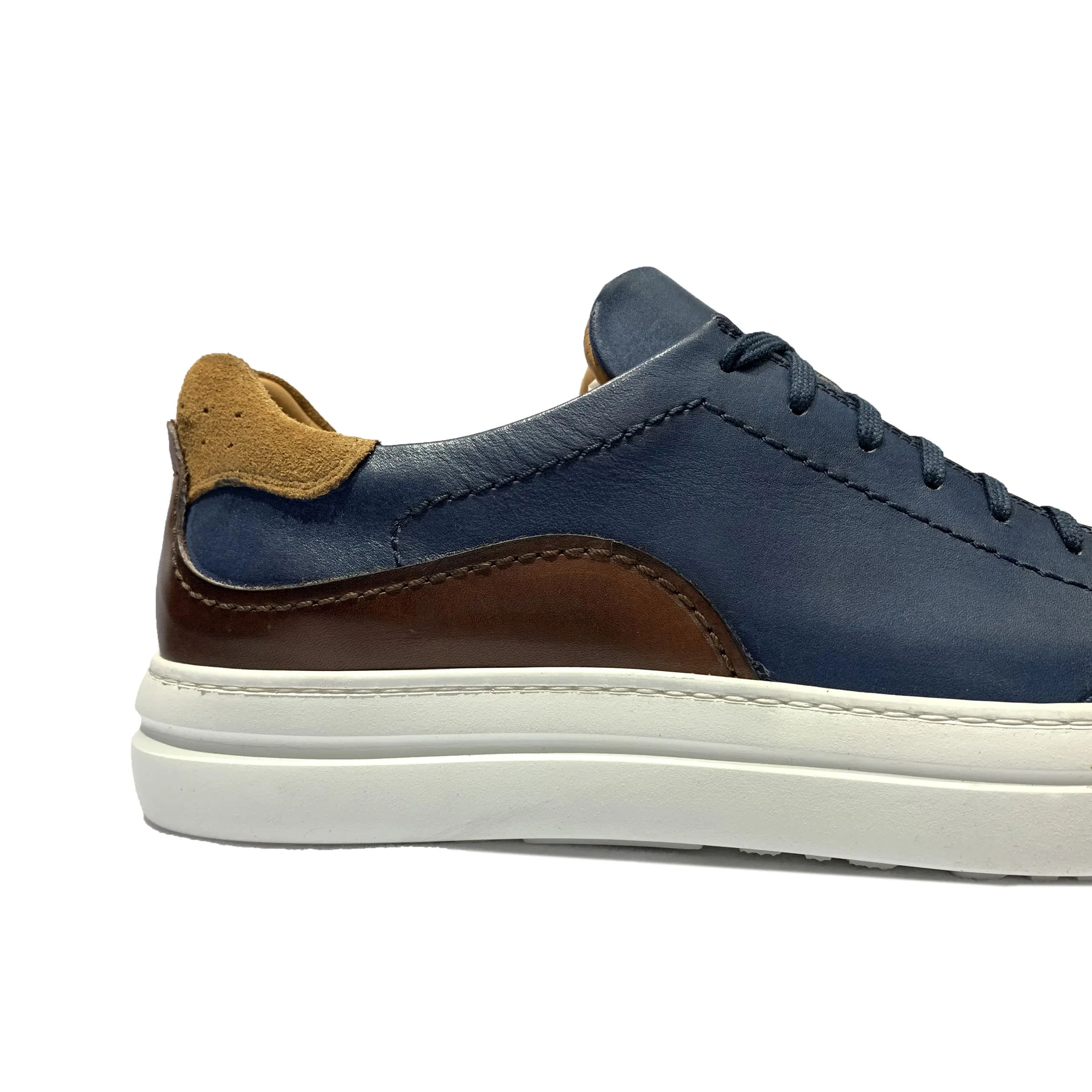 ON-SALE: Jose Real Blue Leather Sneaker Shoes