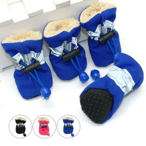 Pet Paw Wear Waterproof Comfortable Warm Shoes