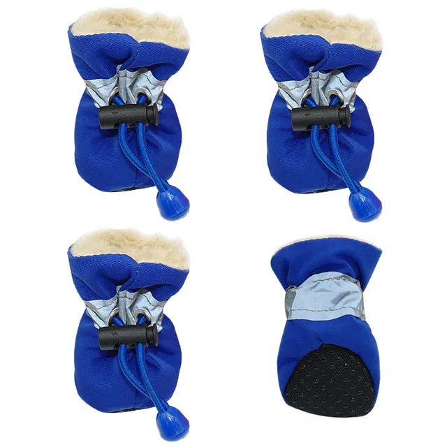Pet Paw Wear Waterproof Comfortable Warm Shoes