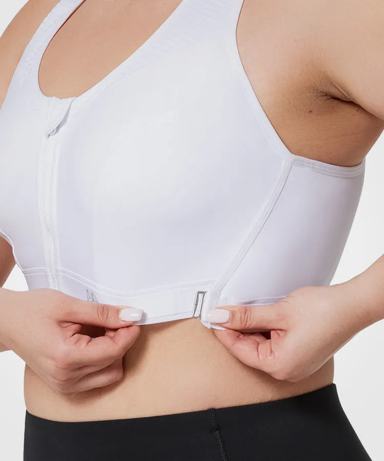 Power Adjustable  Padded Running Bra | Women's High Support Sports Bra  (Plus Size)