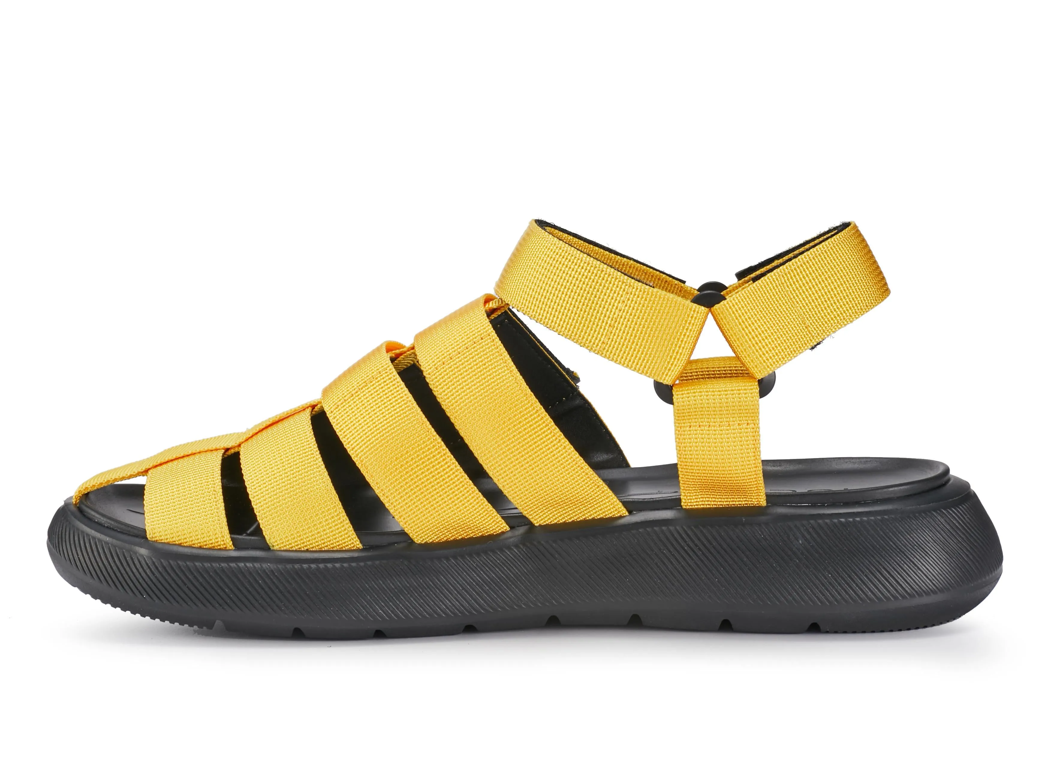 PROJET1826 | EIDEARD Casual Sporty Sandal Yellow
