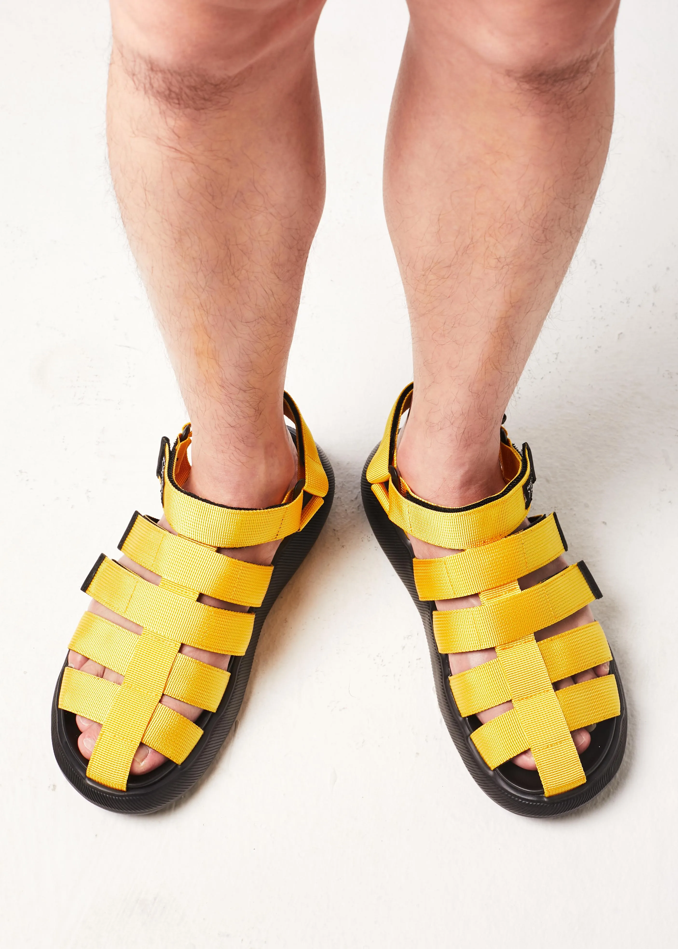 PROJET1826 | EIDEARD Casual Sporty Sandal Yellow