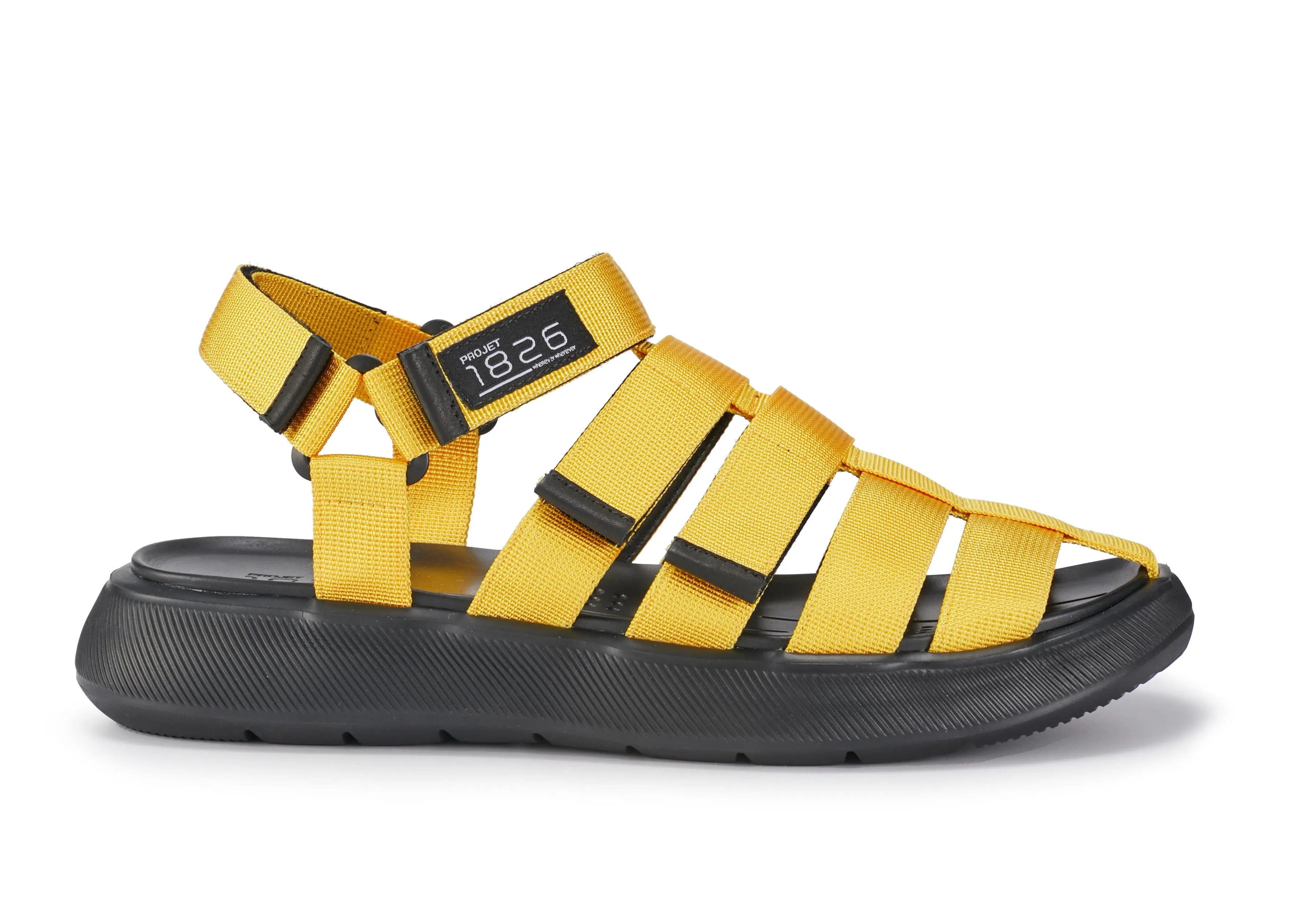 PROJET1826 | EIDEARD Casual Sporty Sandal Yellow