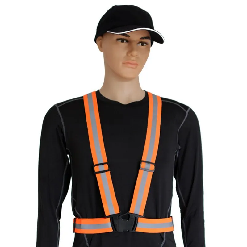 Reflective Vest with Reflector Bands Reflective Running Gear