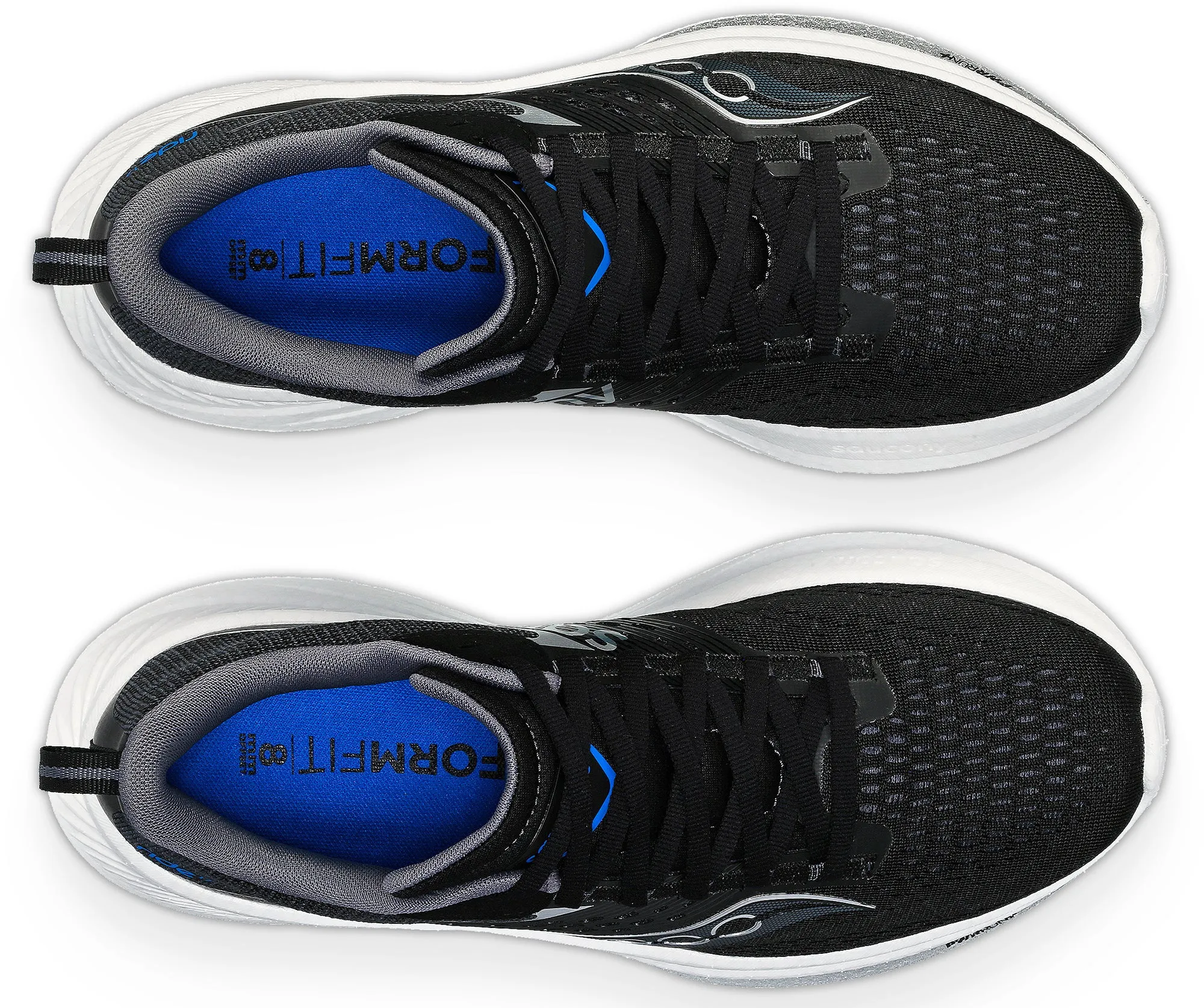 Saucony Ride 17 Mens Running Shoes - Black
