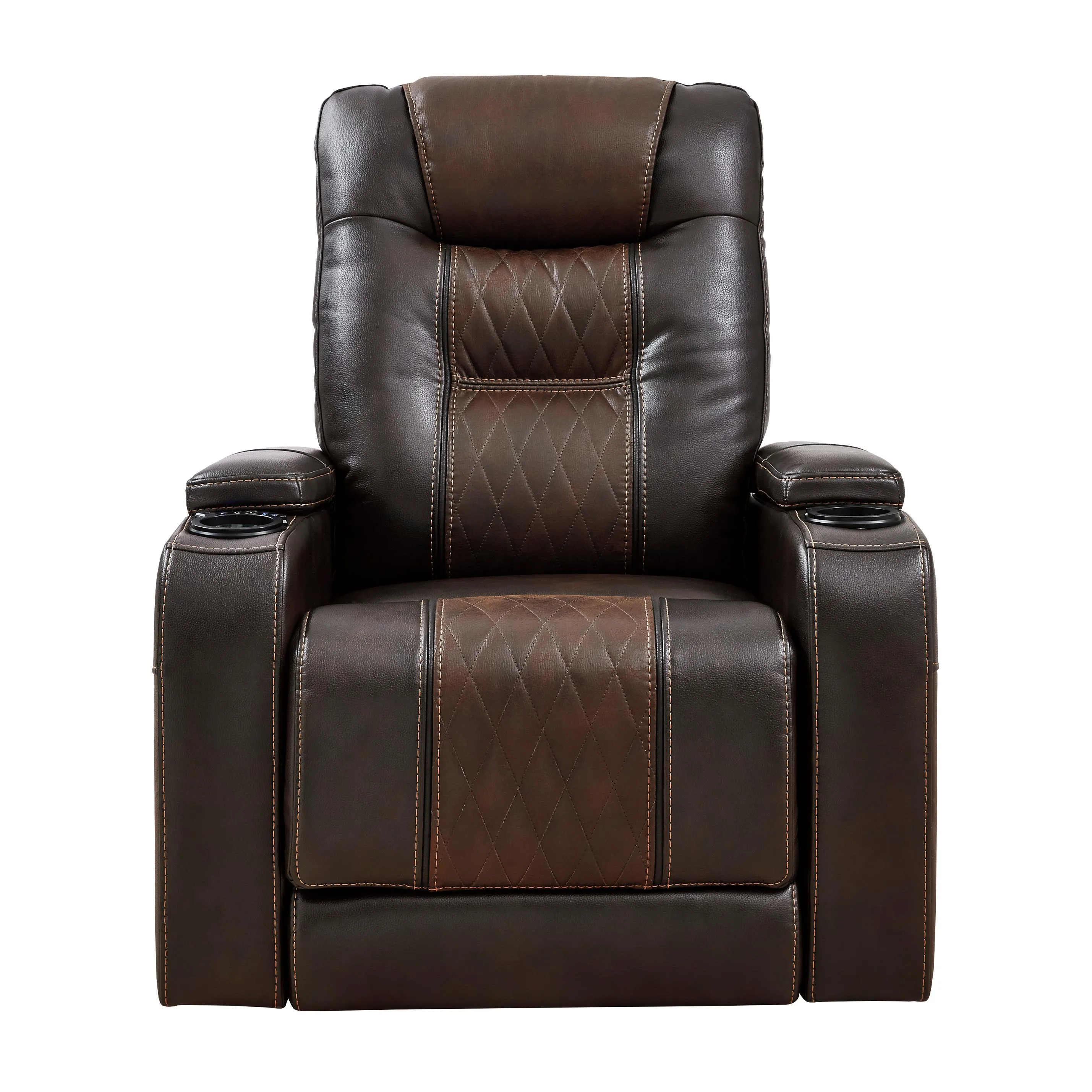 Signature Design by Ashley Composer Power Leather Look Recliner 2150713