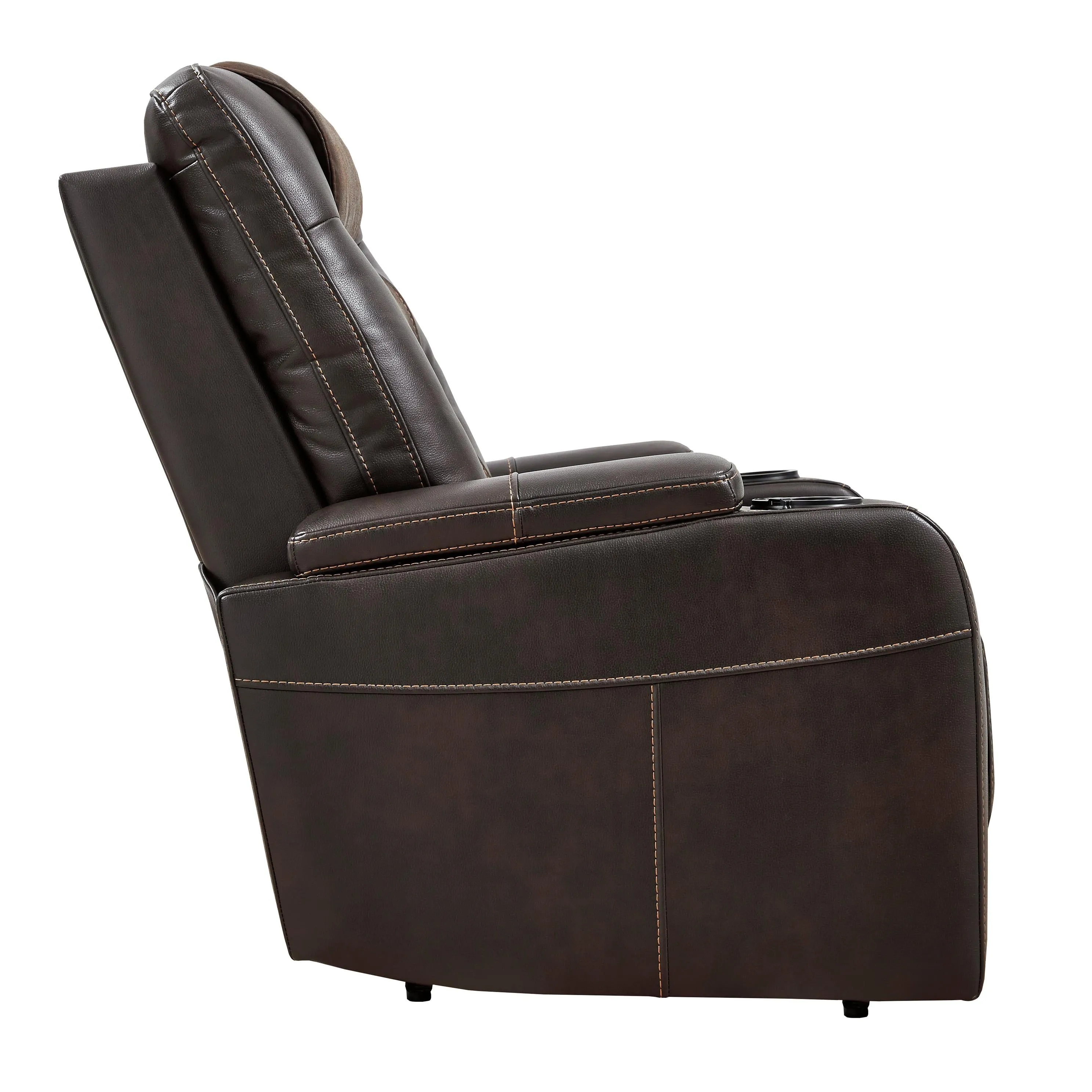 Signature Design by Ashley Composer Power Leather Look Recliner 2150713