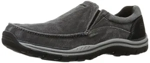 Skechers USA Men's Expected Avillo Relax Fit Slip-On Loafer,Black,9.5 M US