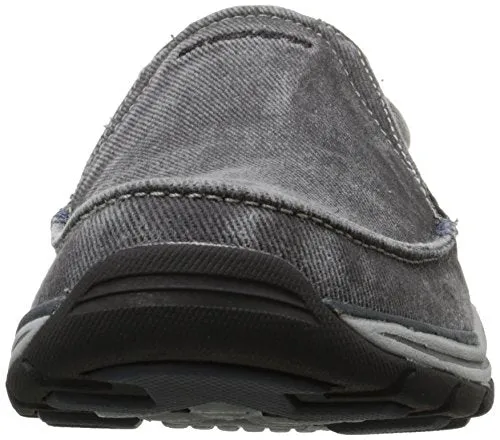 Skechers USA Men's Expected Avillo Relax Fit Slip-On Loafer,Black,9.5 M US