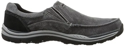 Skechers USA Men's Expected Avillo Relax Fit Slip-On Loafer,Black,9.5 M US