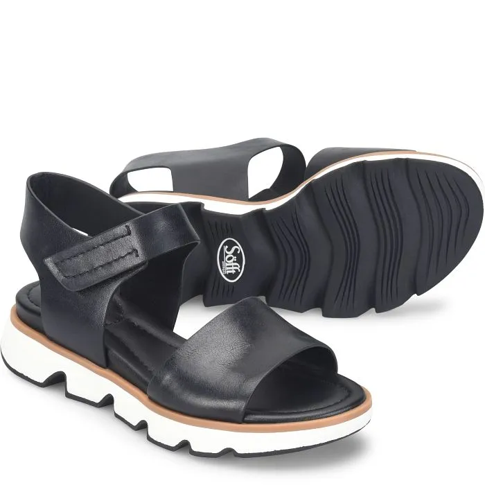 Sofft Women's Morgan Sporty Sandal - Black