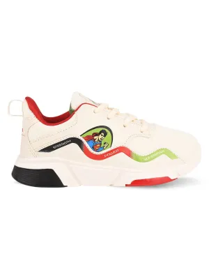 SRM-03 Cream Kid's Running Shoes