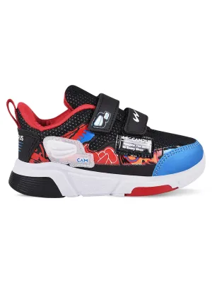 SRM-05V Black Kid's Running Shoes