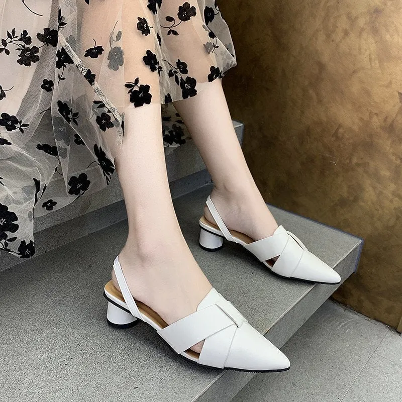 Summer Pointed Toe Heels