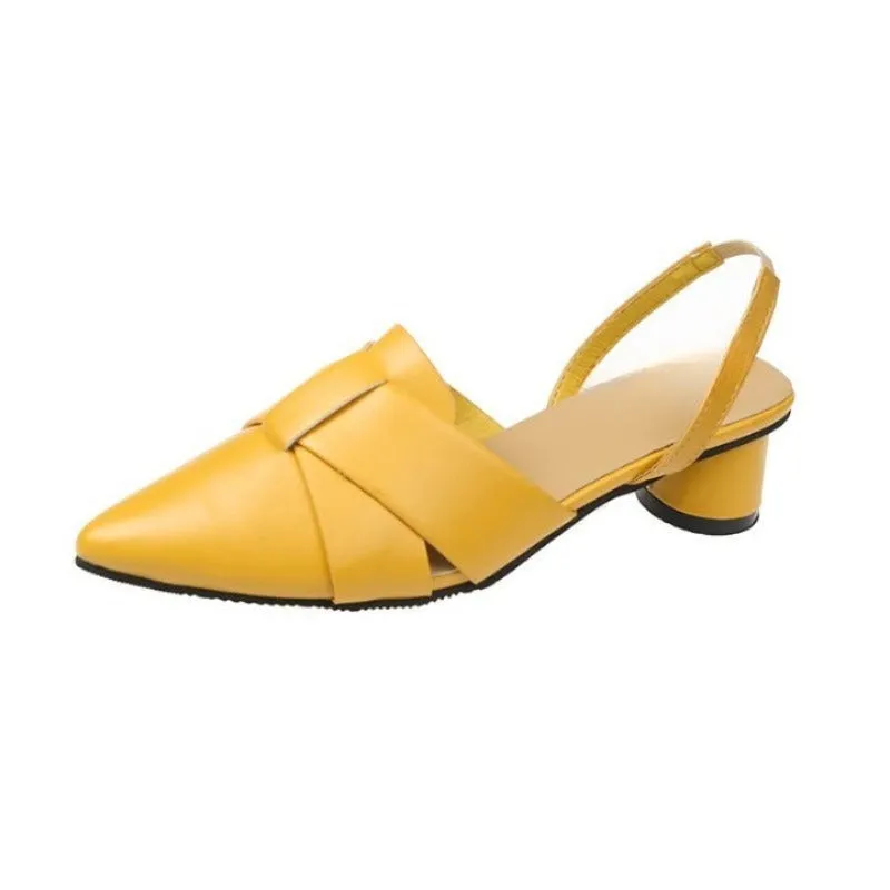 Summer Pointed Toe Heels