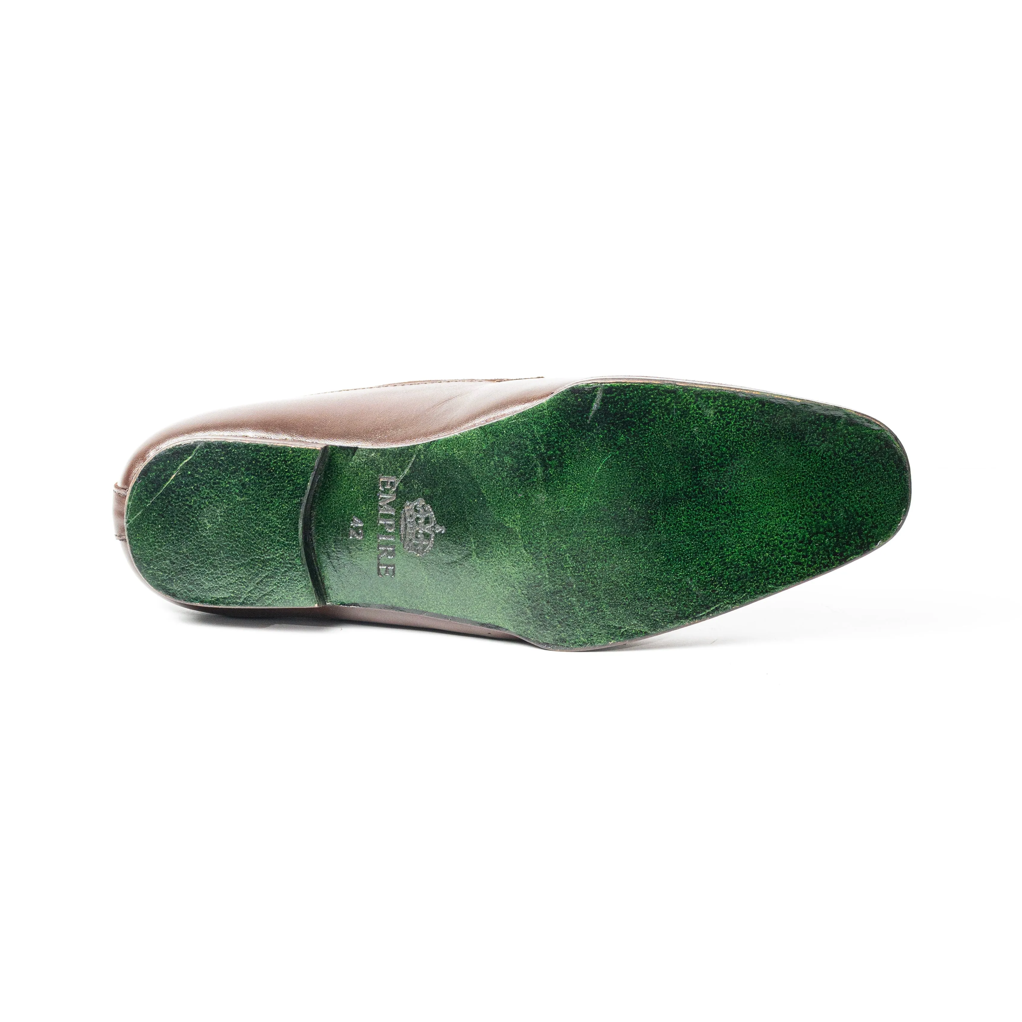 Tanned Cocoa Double Monk Straps Shoes