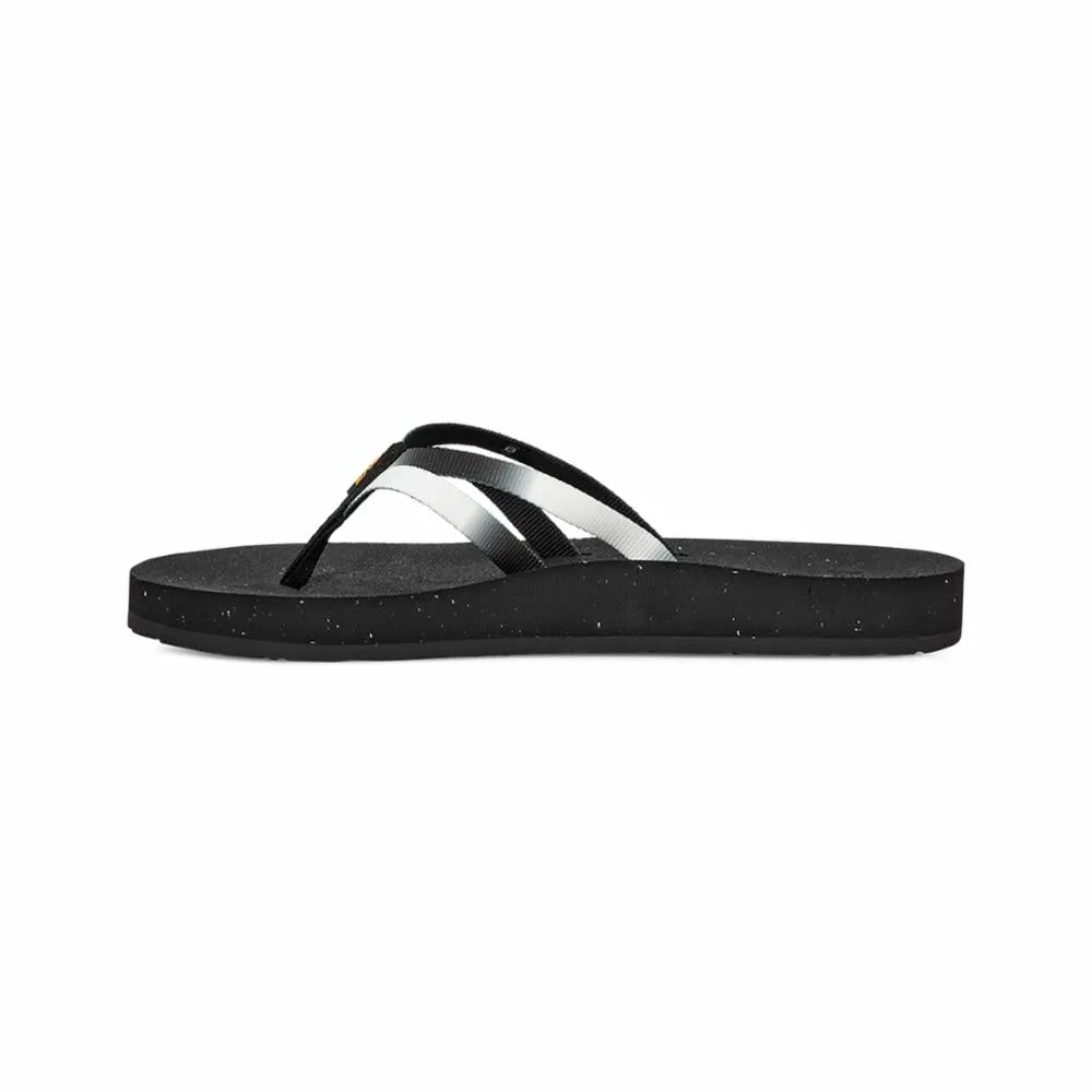 Teva Women REFLIP STRAPPY GRADIATE AURA BLACK/ WHITE