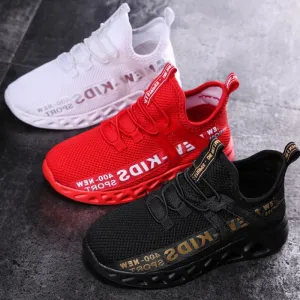 Toddler Boy and Little Boy Tie Free Sport Sneakers