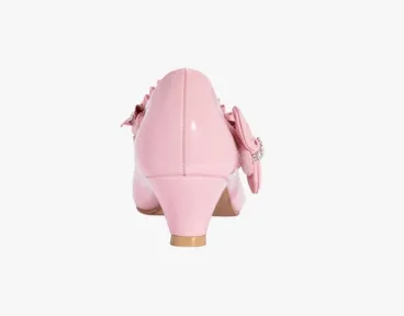 Truffle Collection Girls Pink Belly Party Shoes