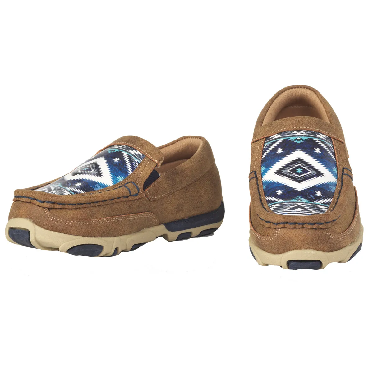Twister Blakely Kids Brown Casual Shoe
