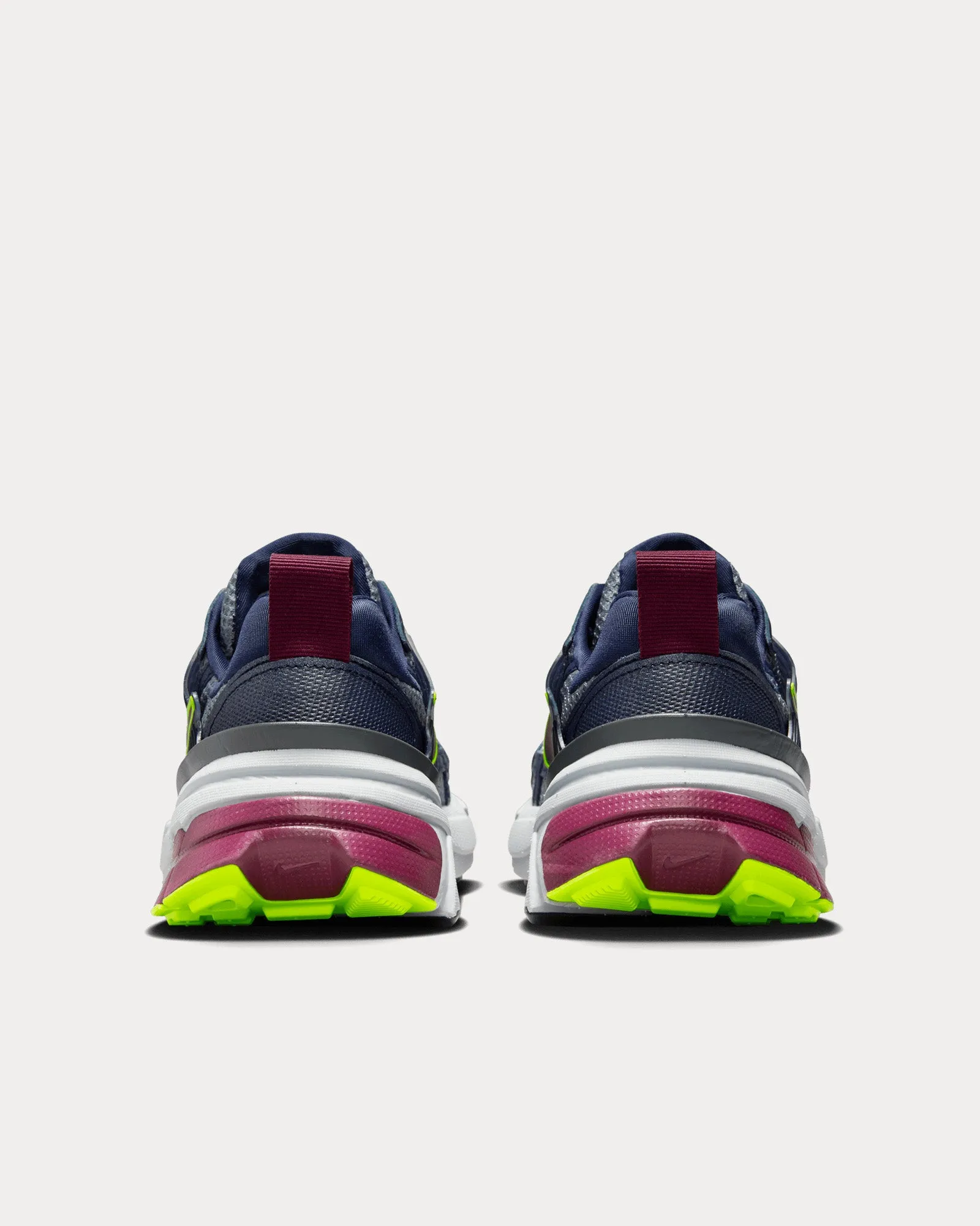 V2K Run Luminous Obsidian / Night Maroon / Volt / Wolf Grey Low Top Sneakers