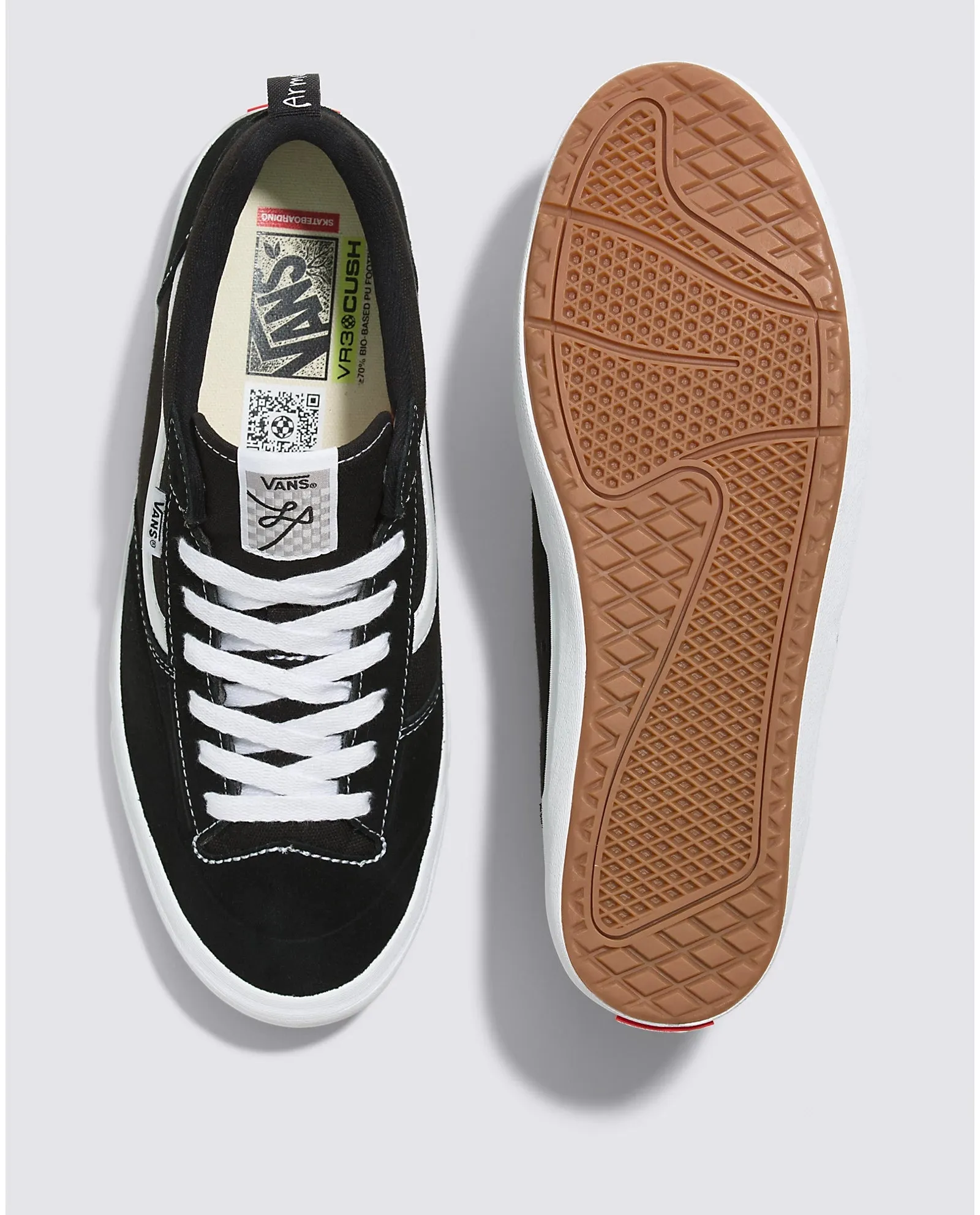 VANS Women's The Lizzie Low Shoes Black/White