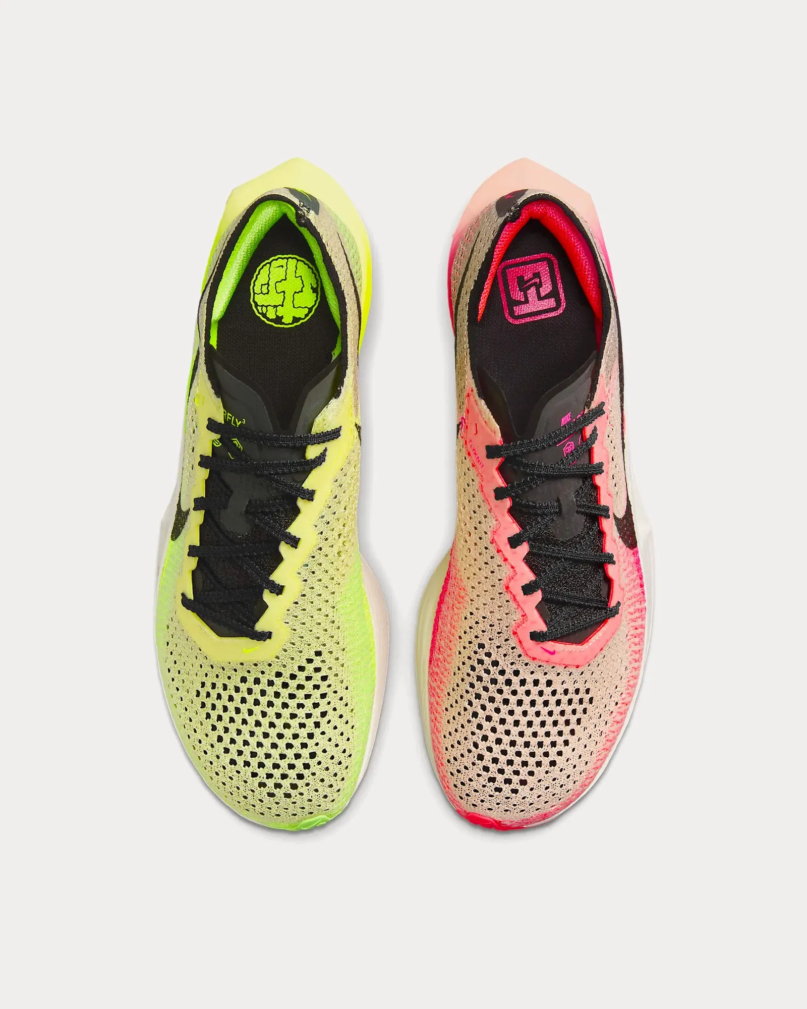 Vaporfly 3  Luminous Green / Crimson Tint / Volt / Black Running Shoes