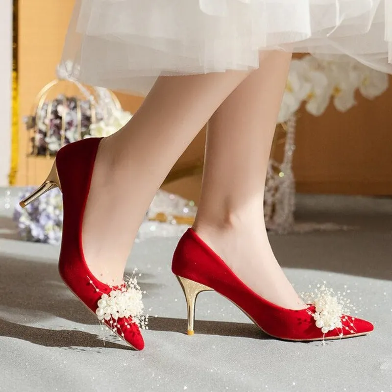 Wedding Shoes Banquet Women's High Heel